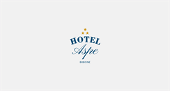 Desktop Screenshot of hotelaspebibione.it